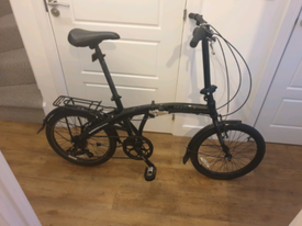 cross commuter light alloy 20 inch folding bike